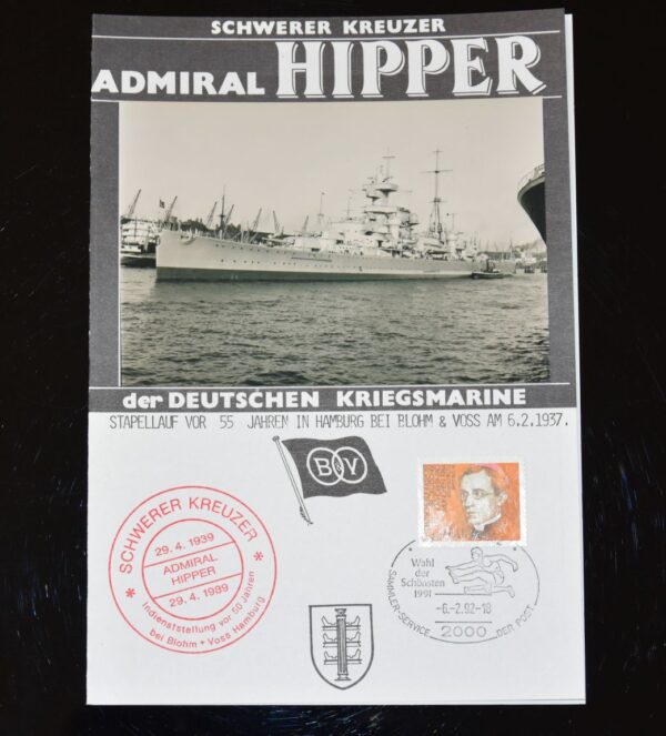 "Admiral Hipper" - Jubiläum 1992