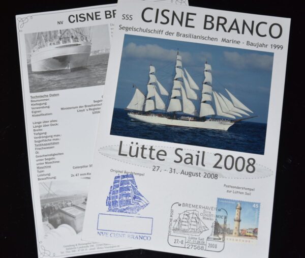 "Cisne Branco" - Lütte Sail Bremerhaven 2008 – Bild 2