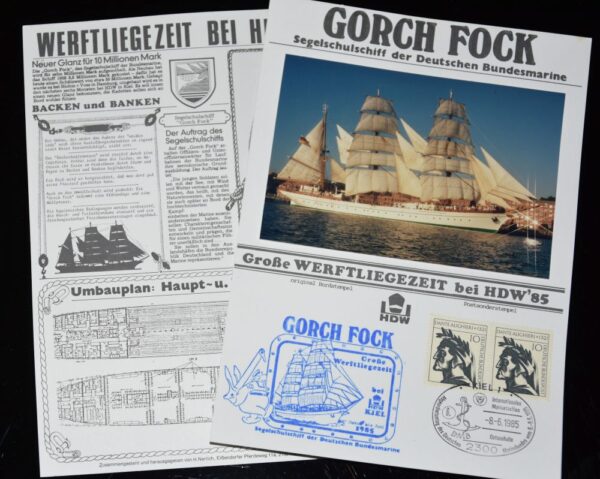 "Gorch Fock" - Werftliegezeit 1985 – Bild 2