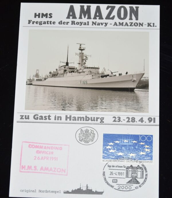 "HMS Amazon" - Hamburg 1991