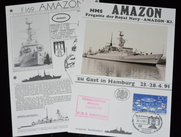 "HMS Amazon" - Hamburg 1991 – Bild 2