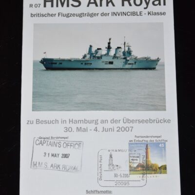 "HMS Ark Royal" - Überseebrücke Hamburg 2007