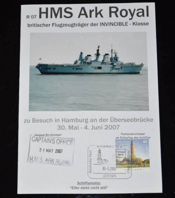 "HMS Ark Royal" - Überseebrücke Hamburg 2007
