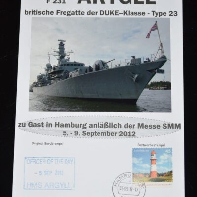 "HMS Arygll" - "SMM" Hamburg 2012