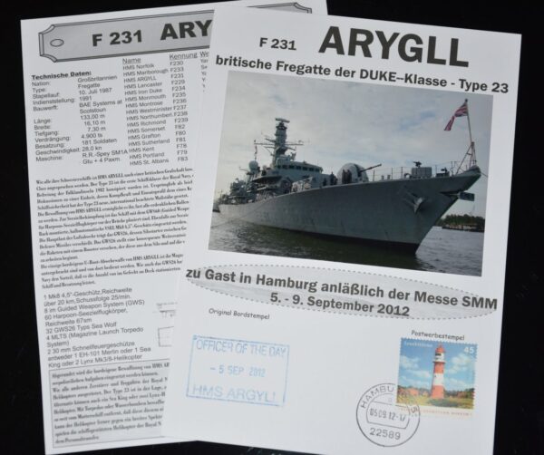 "HMS Arygll" - "SMM" Hamburg 2012 – Bild 2
