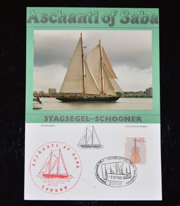 "Aschanti of Saba" - Schiffsinformation 1991