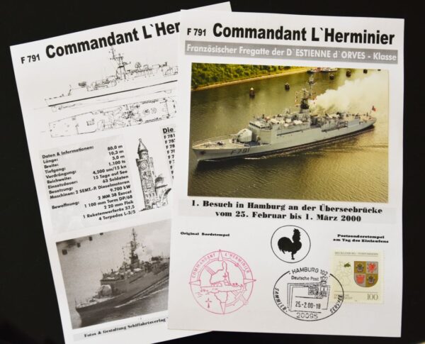 "Commandant L`Herminier" - Überseebrücke Hamburg 2000 – Bild 2