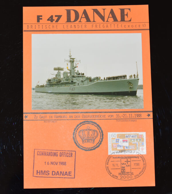 "HMS Danae" - Überseebrücke Hamburg 1988