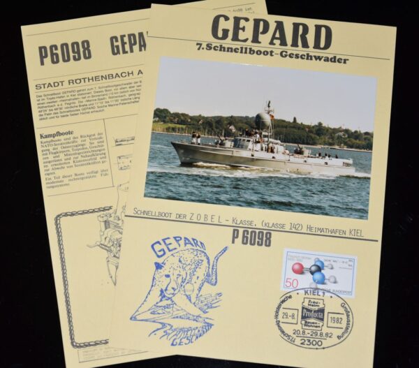 "Gepard" - Schiffsinformationen 1982 – Bild 2