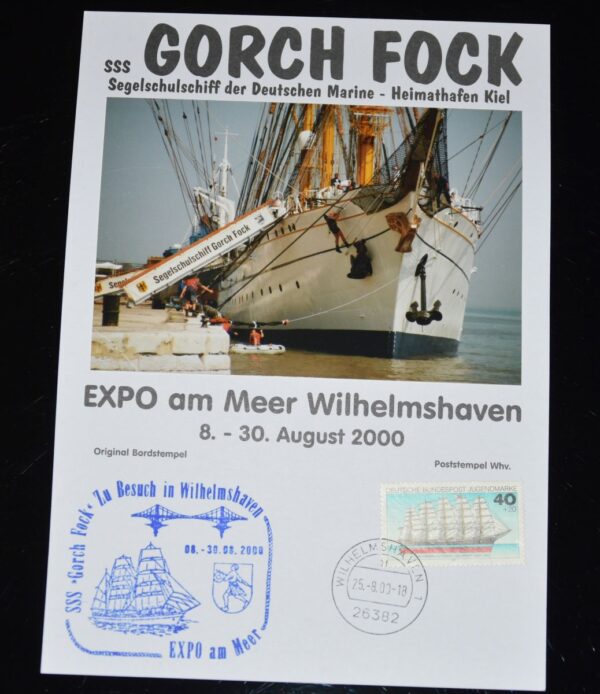 "Gorch Fock" - EXPO am Meer Wilhelmshaven 2000