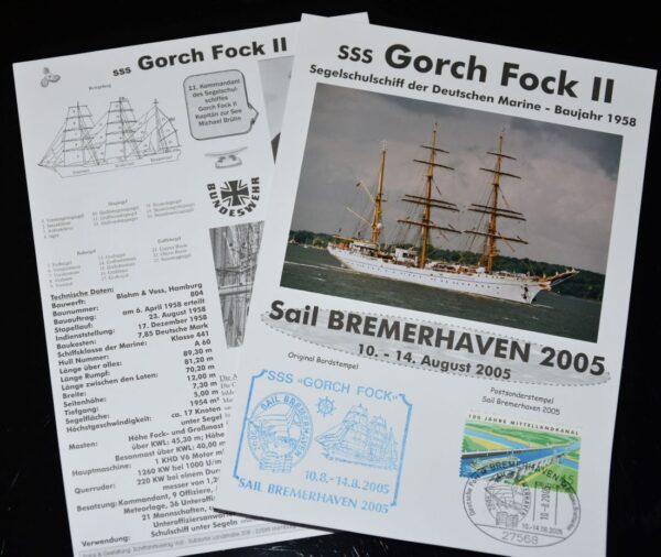 "Gorch Fock" - Sail Bremerhaven 2005 – Bild 2
