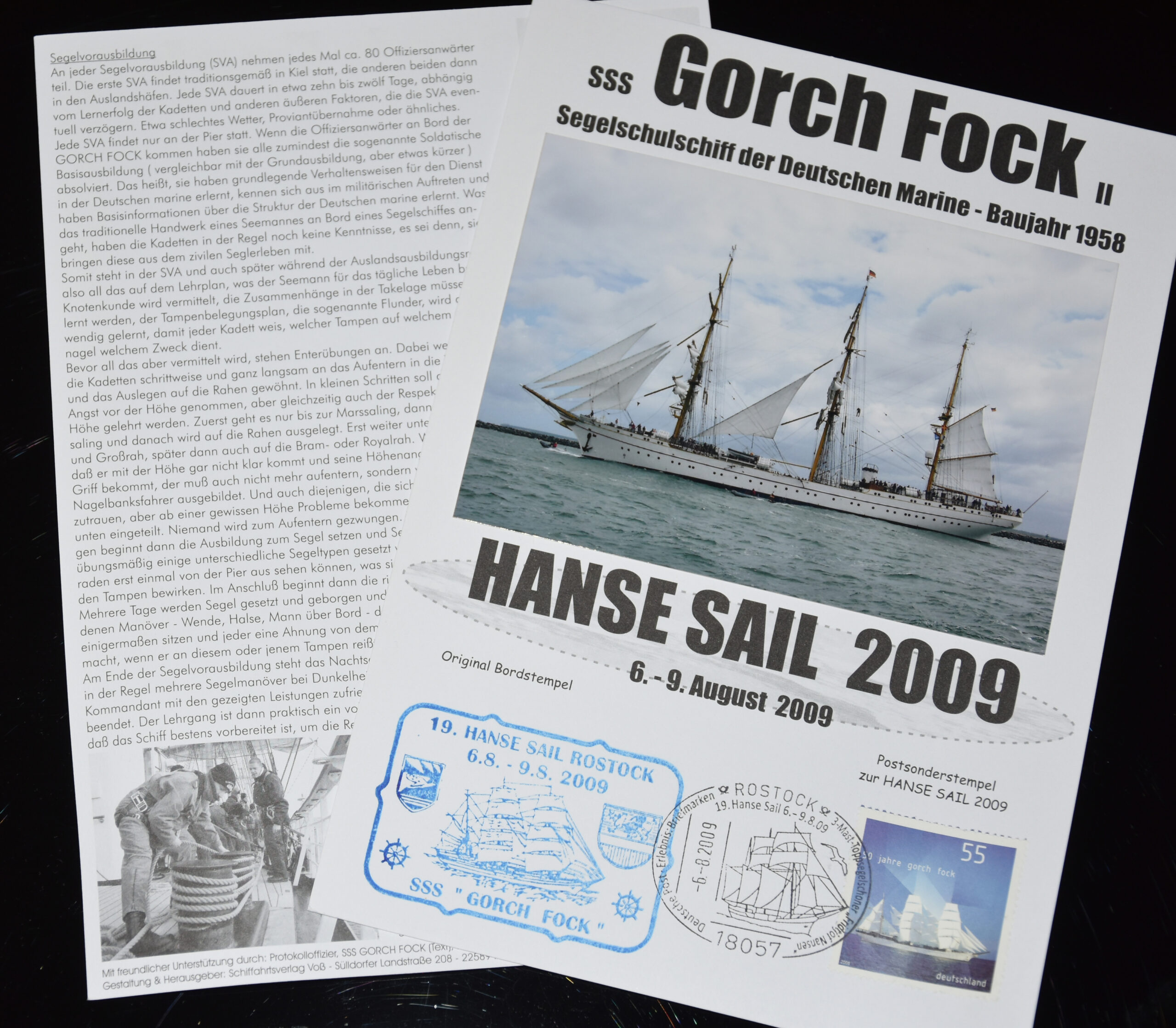 Gestern noch in Warnemünde, „besuchen“ wir heute die Hanse Sail 2009 in Rostock..