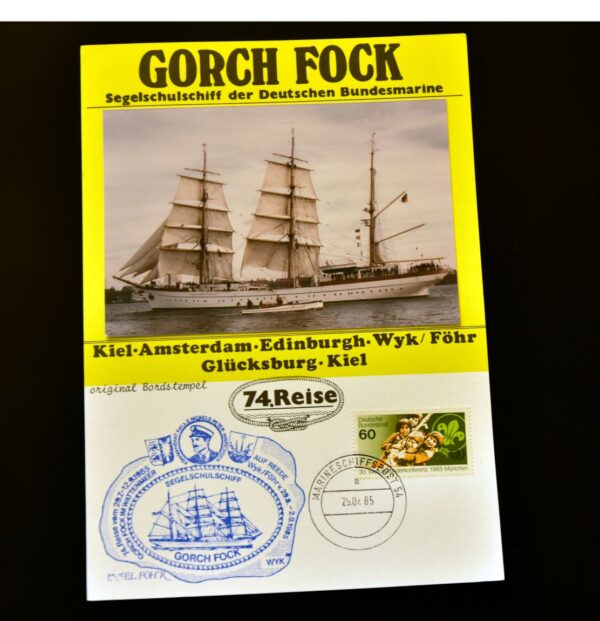 "Gorch Fock" - Informationen zur 74. AAR 1985