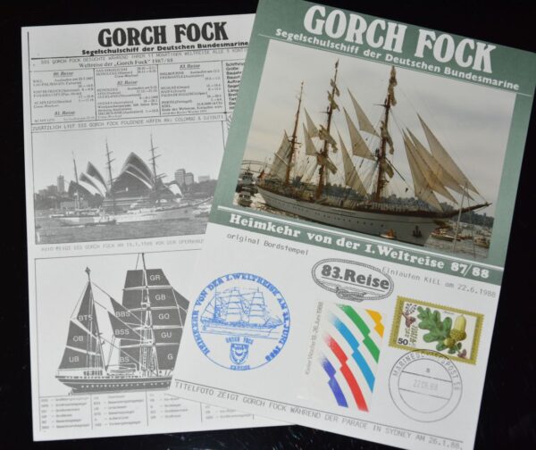 "Gorch Fock" - Informationen zur 83. AAR 1987/1988 – Bild 2