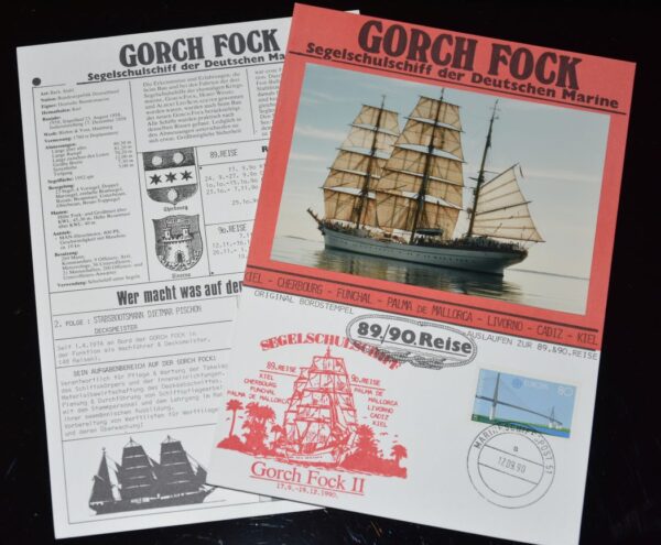 "Gorch Fock" - Informationen zur 89./90. AAR 1990 – Bild 2