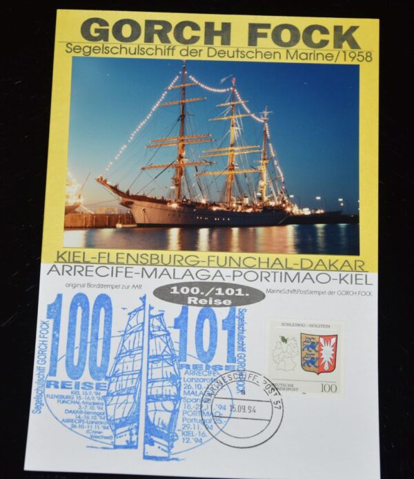 "Gorch Fock" - Informationen zur 100./101. AAR 1994
