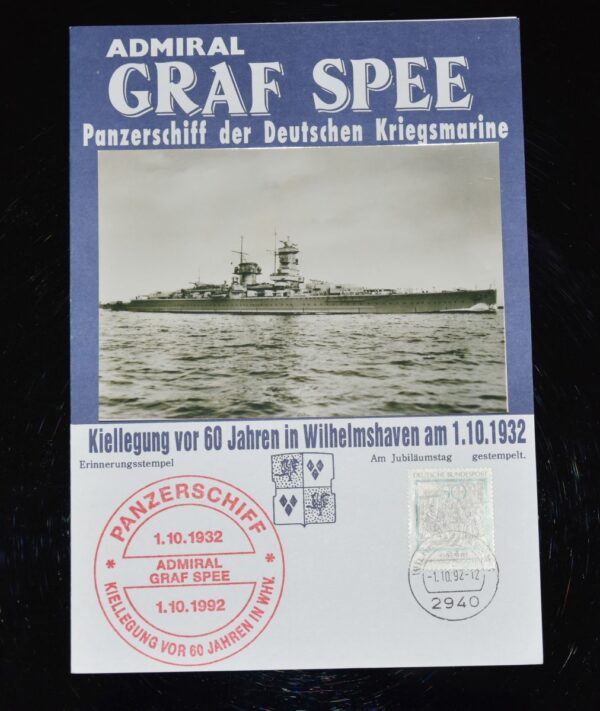"Admiral Graf Spee" - Jubiläum 1992