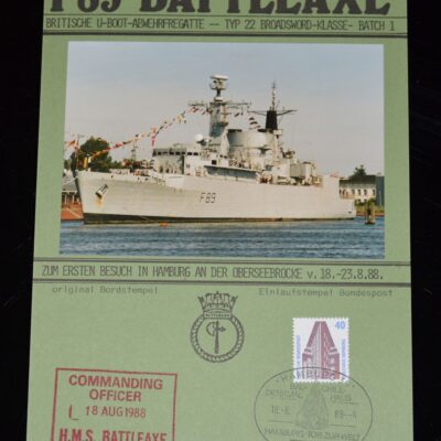"HMS Battleaxe" - Überseebrücke Hamburg 1988
