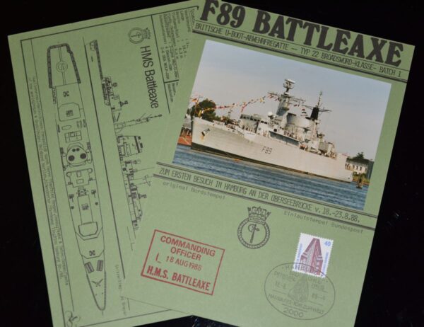 "HMS Battleaxe" - Überseebrücke Hamburg 1988 – Bild 2