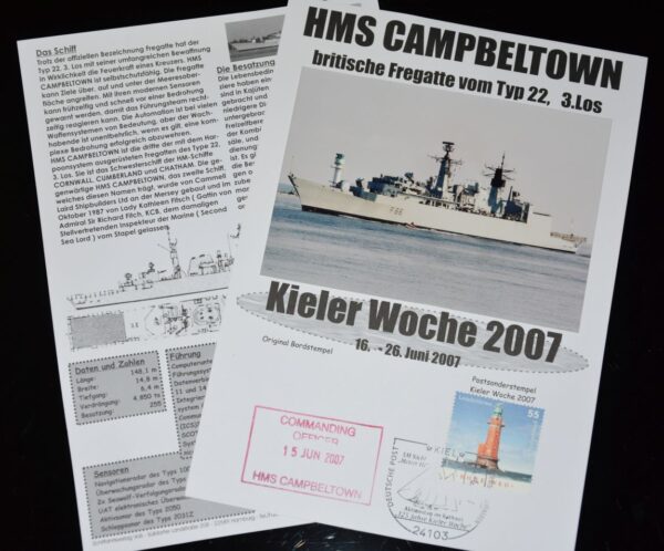 „HMS Campbeltown“ – Kieler Woche 2007 – Bild 2