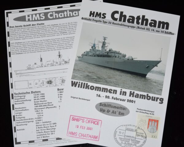 „HMS Chatham“ – Hamburg 2001 – Bild 2