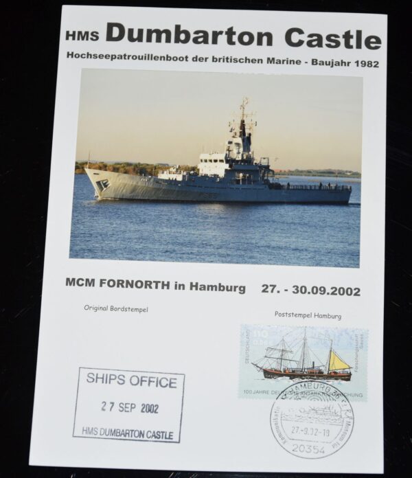 "HMS Dumbarton Castle" - "MCM Fornorth" Hamburg 2002