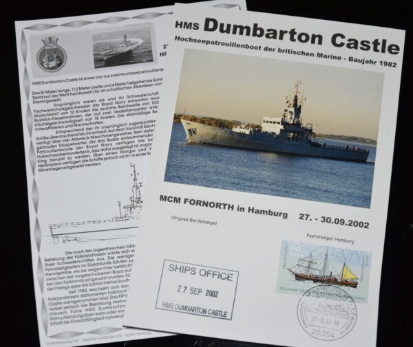 "HMS Dumbarton Castle" - "MCM Fornorth" Hamburg 2002 – Bild 2