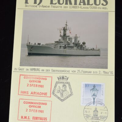 "HMS Euryalus" - Überseebrücke Hamburg 1981