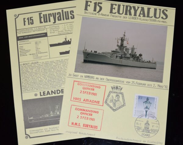 "HMS Euryalus" - Überseebrücke Hamburg 1981 – Bild 2