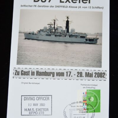 "HMS Exeter" - Hamburg 2002