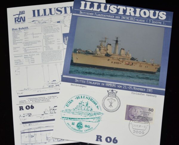 "HMS Illustrious" - Hamburg 1985, Version 2 – Bild 2