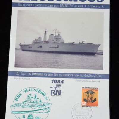 "HMS Illustrious" - Überseebrücke Hamburg 1984