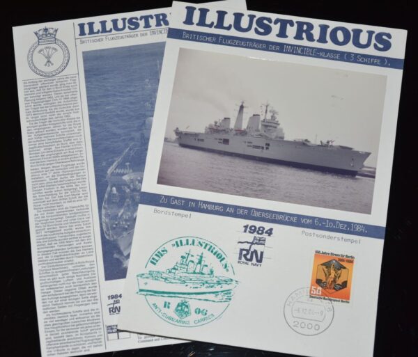 "HMS Illustrious" - Überseebrücke Hamburg 1984 – Bild 2