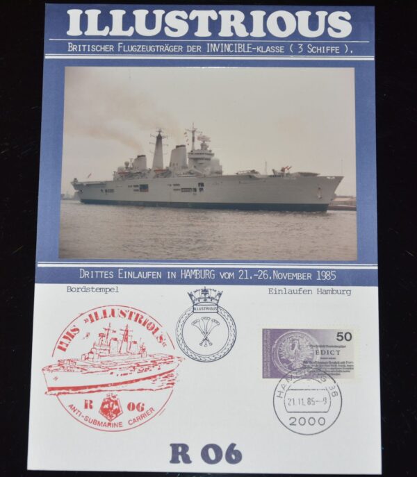"HMS Illustrious" - Hamburg 1985, Version 1