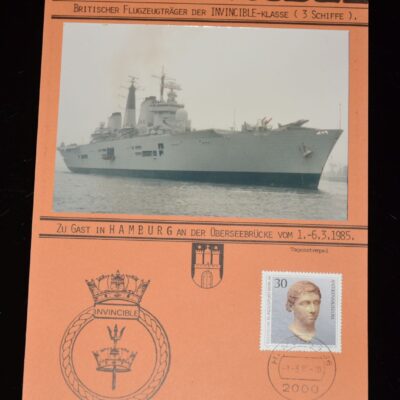 "HMS Invincible" - Überseebrücke Hamburg 1985