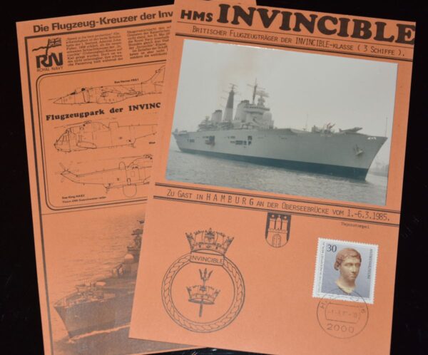"HMS Invincible" - Überseebrücke Hamburg 1985 – Bild 2