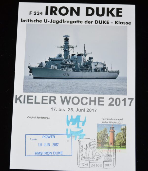 „HMS Iron Duke“ – Kieler Woche 2017