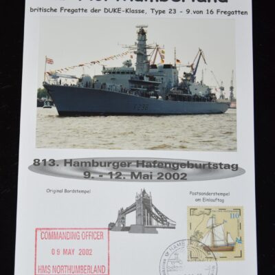 „HMS Northumberland“ – 813. Hamburger Hafengeburtstag 2002