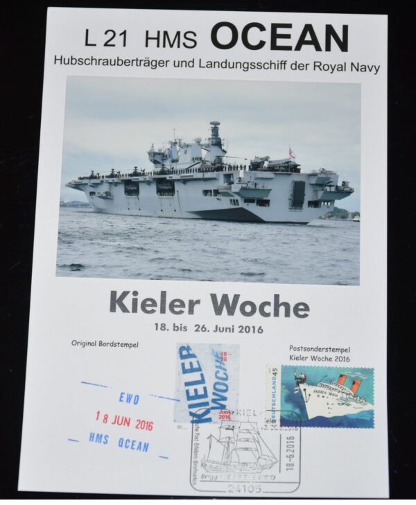 „HMS Ocean“ – Kieler Woche 2016