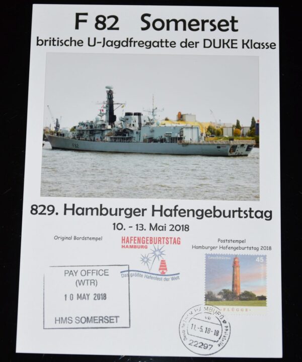 „HMS Somerset“ – 829. Hamburger Hafengeburtstag 2018