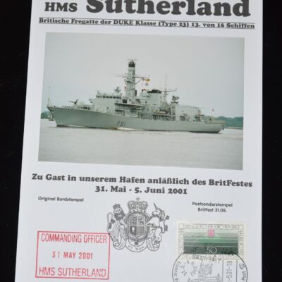 „HMS Sutherland“ – BritFest Hamburg 2001