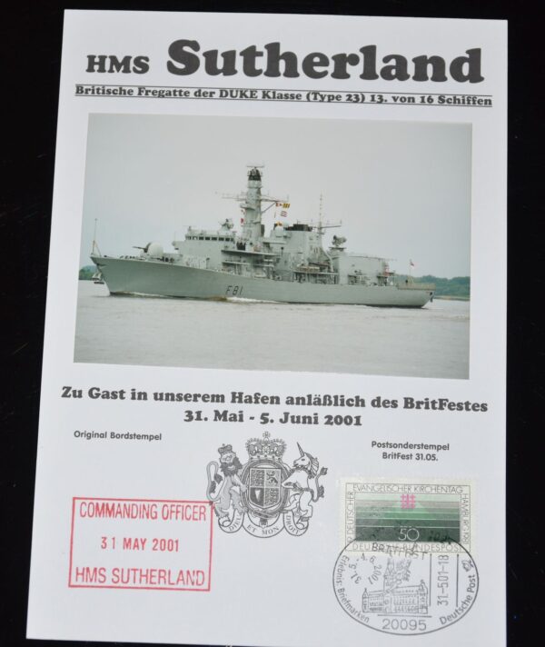 „HMS Sutherland“ – BritFest Hamburg 2001