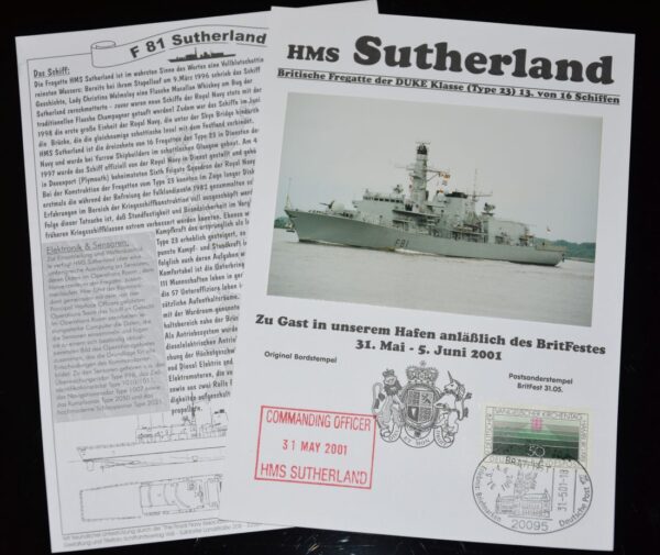 „HMS Sutherland“ – BritFest Hamburg 2001 – Bild 2