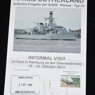 „HMS Sutherland“ – Überseehafen Hamburg 2013