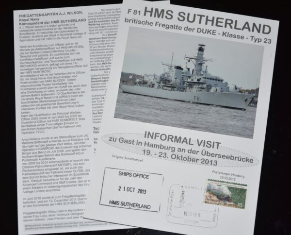 „HMS Sutherland“ – Überseehafen Hamburg 2013 – Bild 2