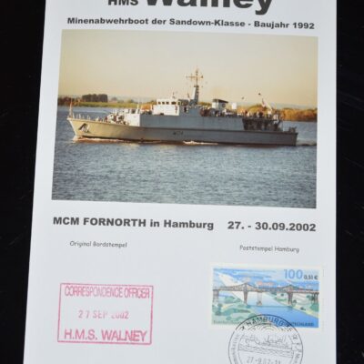 "HMS Walney" - "MCM Fornorth" Hamburg 2002