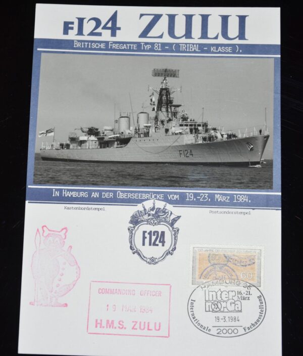 "HMS Zulu" - Überseebrücke Hamburg 1984