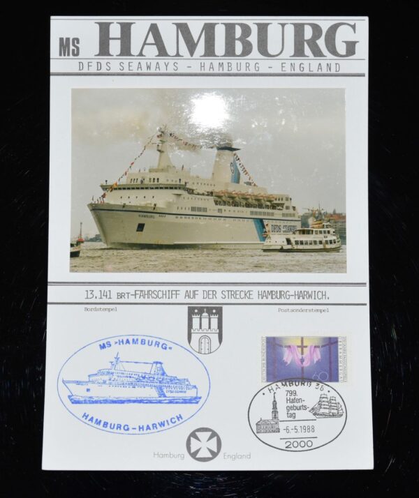 "Hamburg" - Schiffsinformationen 1988