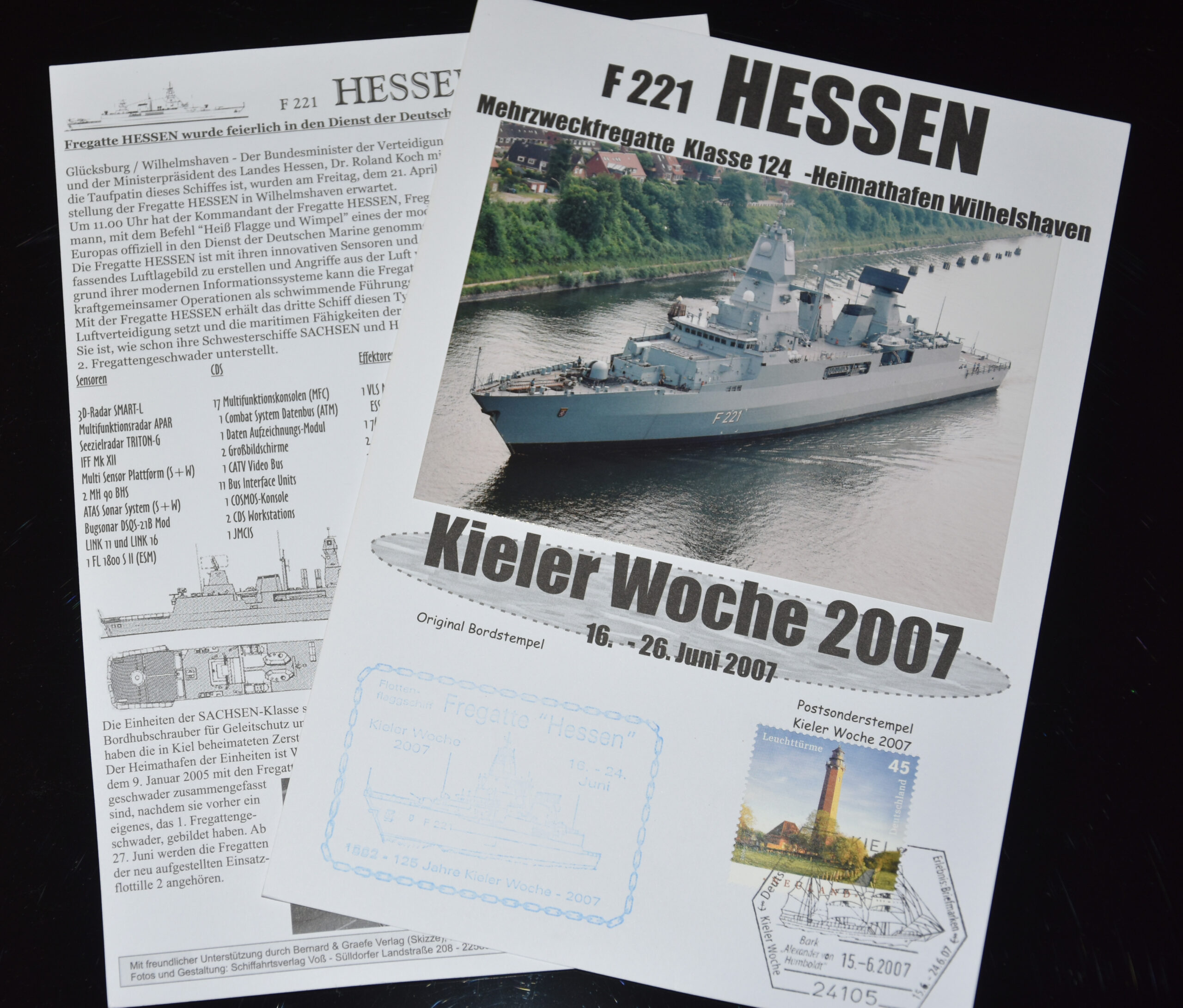 Die Fregatte F 221 „Hessen“…