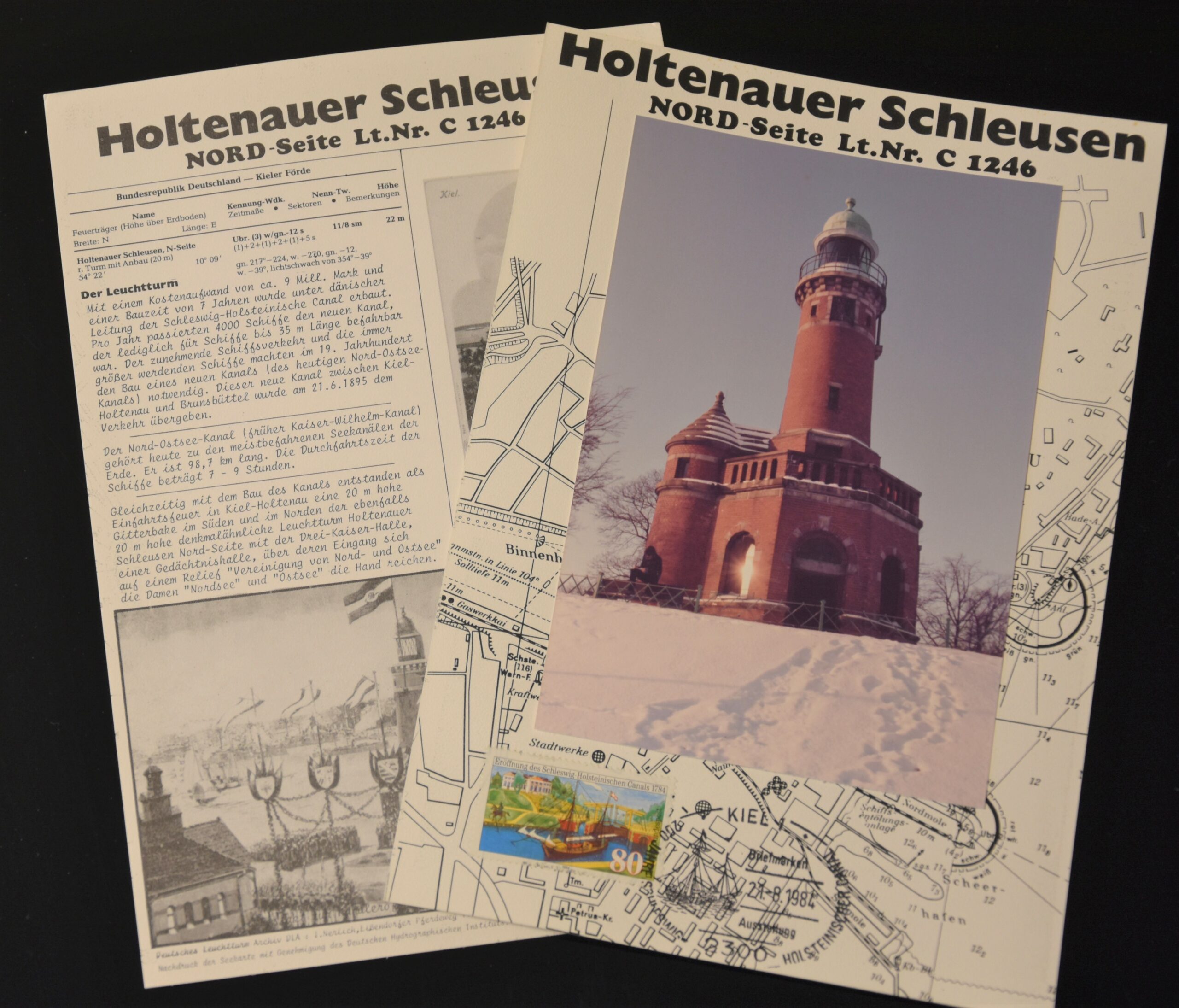 Unsere aktuell älteste Philatelistische Biographie über einen Leuchtturm…